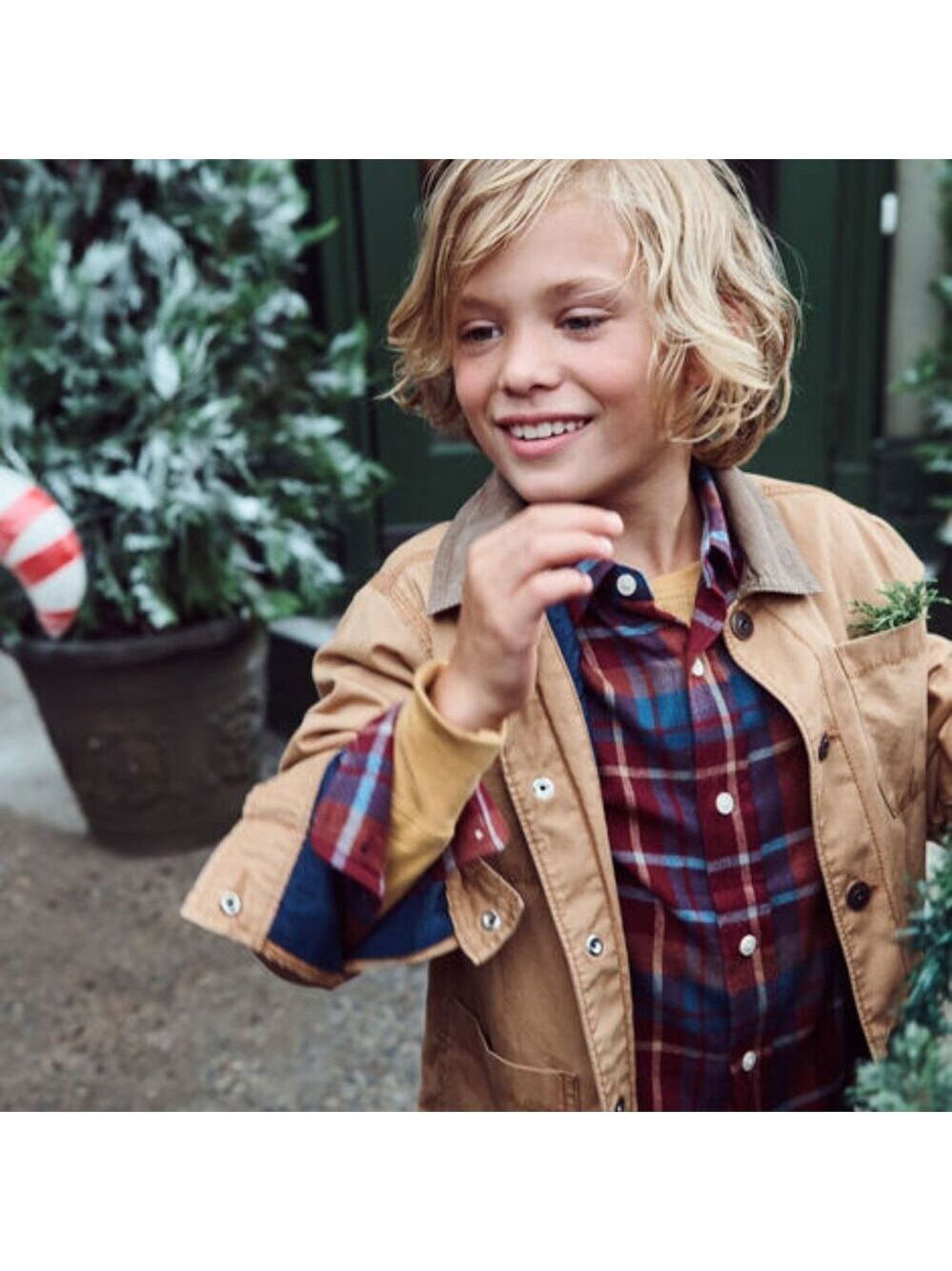 ✨✨OshKosh B'gosh Kid Button-Front Barn Jacket 10 - Picture 2 of 8